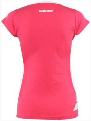 BABOLAT - T-shirt damski TRAINING różowy