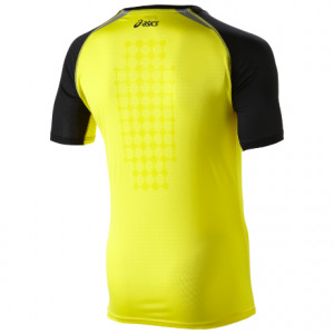 ASICS - T-shirt męski M's Resolution Top yellow (2014)