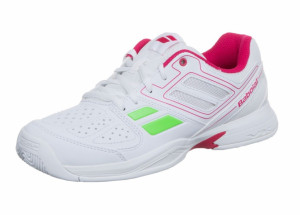BABOLAT - Buty tenisowe dla dzieci PULSION BPM Junior white-pink