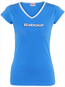 BABOLAT - T-shirt damski TRAINING niebieski