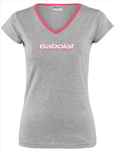 BABOLAT - T-shirt damski TRAINING szary